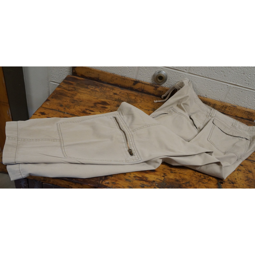 Polo Ralph Lauren Military Cargo Pants 36/32 Beige Paratrooper Army RRL - Picture 9 of 13